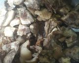 A picture of step 1 of Mbuzi Ulaya Fry with Honey.