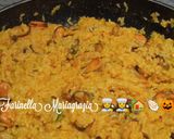 Foto del passaggio 9 della ricetta Risotto con zucca km zero e cozze gourmet di fantasia 👩‍🍳🇮🇹🌍🏡🦪🎃