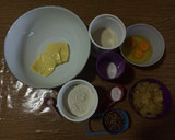 Foto del paso 1 de la receta: Muffins de plátano y nuez