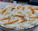 Foto del paso 10 de la receta Ensaladilla Rusa con Lunas de Huevo
