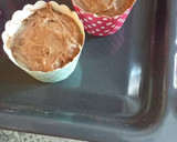 Foto del paso 4 de la receta: Muffins de chocolate con crema de castañas sin lactosa