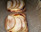 Une image de l'étape 2 de Toasts crémeux à la poire.
