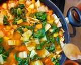Foto del paso 4 de la receta: Arroz meloso con acelgas. Arròs en bledes