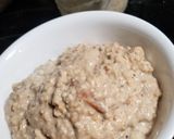 A picture of step 5 of Blueberry, Pomegranate, Peanut Butter & Plum Jam Overnight Oats.