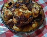 Une image de l'étape 12 de Poulet et pommes de terre fondantes rôtis aux herbes de Provence et huile d'olive 🍴.