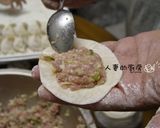 A picture of step 4 of Cabbage Dumplings (No Draining Needed).