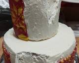 Cara Membuat Red Velvet Cake Kukus Motif Songket Palembang 10