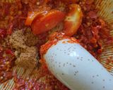 Foto langkah ke 9 dari resep Iga Konro Bakar Madu Sambal Mangga.
