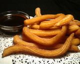 Foto langkah ke 5 dari resep Churros 1 Telur (dengan Saus Coklat).