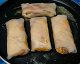 A picture of step 6 of Crispy Rolls.