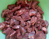 Szarvaspörkölt recept fázis 1 fotója