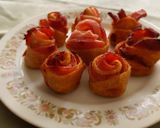 Foto del paso 4 de la receta: Rosas de jamón ibérico y queso mozzarella con relleno de mermelada