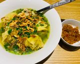 A picture of step 4 of Quick and Easy Wonton Soup.