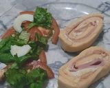 Foto del paso 9 de la receta: Sabores de primavera - pionono de roque y ensalada