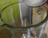 A picture of step 2 of Coconut milk shake.