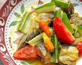 Foto langkah ke 6 dari resep Ikan Cucut Bumbu Kuning.