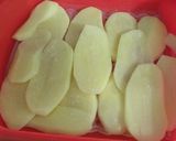 Foto del paso 2 de la receta Bacalao con patatas y crema de queso al vapor