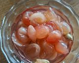 A picture of step 5 of Bengal currant murabba (karonda).