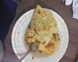 A picture of step 7 of Multi-layered chapatis.