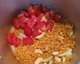 A picture of step 2 of Raddish Sambar.