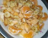 A picture of step 3 of Orange 🍊 fruit chat.
