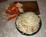 Tárkonyos pulykaraguleves zöldségekkel recept fázis 2 fotója