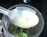 A picture of step 2 of Blue Curacao Mocktail.