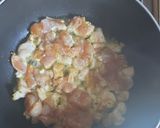 Baconbe tekert besameles csirkekockák recept fázis 2 fotója