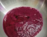 A picture of step 1 of Dragon fruit kalakand.