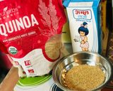 A picture of step 1 of Vrat Special: Quinoa Pudding/Kheer (ISKCON RECIPE).