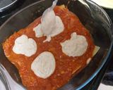A picture of step 4 of Lasagna.