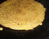 A picture of step 4 of Satvik Besan ka chilla.