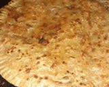 A picture of step 3 of Gobhi filled Parathay.