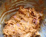 A picture of step 1 of Onion Pakoda.