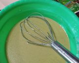 Foto langkah ke 4 dari resep Bingka Roti Kukus Matcha.