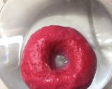 Foto langkah ke 6 dari resep Donat Crispy Red Velvet.