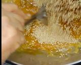 A picture of step 2 of Til Chikki.