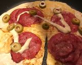 Töltött tortilla recept fázis 2 fotója