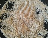 A picture of step 1 of Chocolate sesame peanut laddu.
