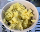 Une image de l'étape 9 de Purée de pommes de terre à l’ail, crème et gingembre.