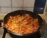 Pas rețetă Piept de pui cu cartofi, legume și sos Bechamel 2 fotografie