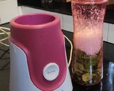 A picture of step 1 of Mint Masala soda.