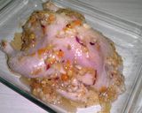Foto del paso 3 de la receta: Pollo relleno con Cambur y Cebolla