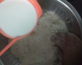 A picture of step 2 of Roomali Roti on Kadhai.