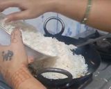 A picture of step 6 of Leftover fried rice.