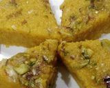 A picture of step 6 of Mango Milk Cake.