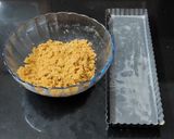 A picture of step 2 of Chocolate Praline Tart.