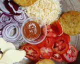 A picture of step 2 of Bread with cutlets(very simple and healthy food).