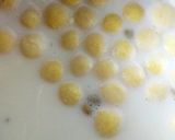 A picture of step 2 of Ras Malai.
