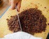 A picture of step 3 of Mini Rich Chocolate Cakes | use 12 cup muffin pan.